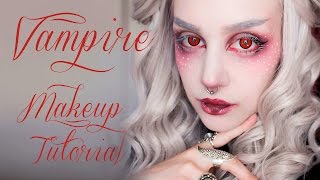 Vampire Makeup Tutorial  Manic Moth [upl. by Sirap]