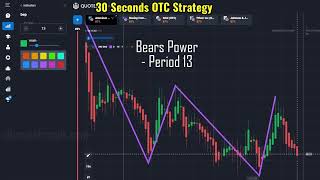 30 Seconds OTC Trading Strategy  Quotex Zigzag [upl. by Lorn]