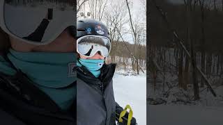 Kittatinny Cruisn snow winter skiing mountains snowday ski nature [upl. by Ardiekal]