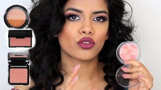 TOP BLUSHES FOR TANBROWNDEEPER SKIN TONES [upl. by Coriss]