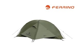 FERRINO GRIT 1 Tent Assembly Instructions [upl. by Naanac]