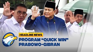 HEADLINE NEWS 1012 Presiden Prabowo Gelar Ratas Program quotQuick Winquot Ini Hasilnya [upl. by Novy177]