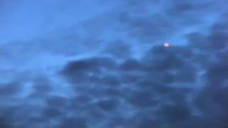 Amazing 7 UFOs flying slowly over Poland early April 2010 [upl. by Adivad]