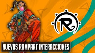 •NUEVAS• Líneas de voz  Máquina expendedora  Rampart  Apex Legends Season 20 Breakout [upl. by Yrffoeg872]