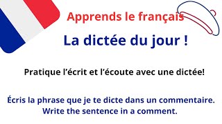 La dictée du jour 30  Pour tout le monde  À vos stylos  Prêts Écrivez  selflearninglanguages [upl. by Enyleuqcaj245]