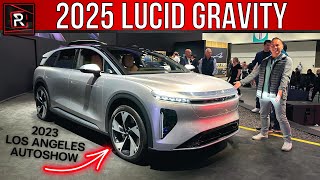 The 2025 Lucid Gravity Is The Dream Electric 3Row Family SUV For The Tech Savvy [upl. by Neik]