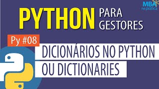 Python para Gestores  Dicionários [upl. by Tillinger]