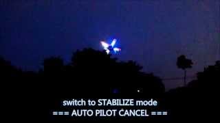 DIY quad copter S500 test FULL AUTO flight [upl. by Hafeetal660]