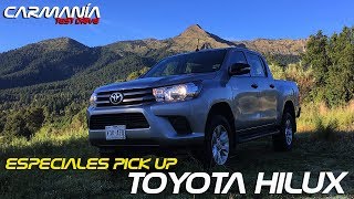 Toyota Hilux a prueba  CarManía [upl. by Onez]