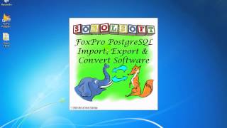 How To Use FoxPro PostgreSQL Import Export amp Convert Software [upl. by Arenahs]