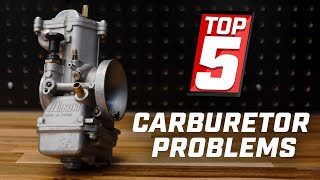 Top 5 Most Common Carburetor Problems amp How To Fix Them [upl. by Nidya256]