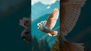 Skyborne symphonies birds reels owl nature wildlife [upl. by Onitnevuj704]