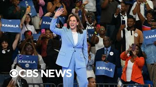 Presumptive Democratic nominee Kamala Harris receives majority of delegates in roll call [upl. by Ecnar519]