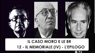 Le Brigate Rosse e il caso Moro 12 Il Memoriale di Moro IV lEpilogo [upl. by Youlton322]