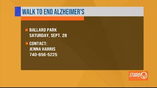 Studio 9 Interview Walk to End Alzheimers happening Sept 28 in Tupelo [upl. by Edalb]