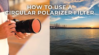 How to Use Circular Polarizer Filters CPL Filter Shorts [upl. by Anitreb]