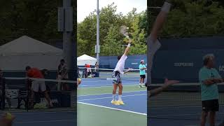 DOMINIC THIEM Serve in SlowMotion 🇦🇹🎾 Shorts DominicThiem Thiem [upl. by Ambrosi]