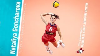 Nataliya Goncharova Наталья Гончарова  BEST Scorer  Womens Volleyball WORLD CUP Japan 2019 [upl. by Ahsinik]