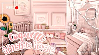 roblox bloxburg  💌 coquette hillside house  ꒰ part 2 full build amp tour ꒱  itapixca builds [upl. by Ambrosio]