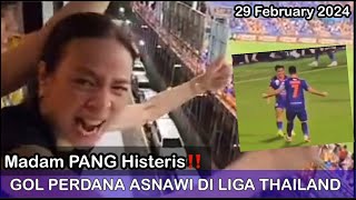 🔴ASNAWI SUKSES CETAK GOL PERDANA DI LIGA THAILAND  MADAM PANG SAMPAI SELEBRASI PORT FC MENANG [upl. by Burleigh]