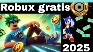 como Conseguir muchos robux gratis🤑🤑😱 2025😁 [upl. by Aronoff]