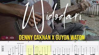 Denny Caknan Widodari  Fingerstyle Cover  TAB [upl. by Erskine]