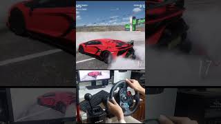 Drag Race with Lamborghini Aventador SVJ 🤩 shorts littlerohibhai [upl. by Opiak]