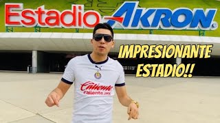 Visitando el Estadio Akron de las Chivas  Tour donde se jugará el mundial en 2026 [upl. by Ludly]