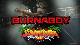 Burna Boy  Ye LIVE at Summerjam Festival 2024 [upl. by Wojak593]