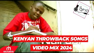 KENYAN THROWBACK OLD SCHOOL LOCAL VIDEO MIX  by DJ QPYD Mejja Nameless Nonini E sir Jua cali [upl. by Raknahs]