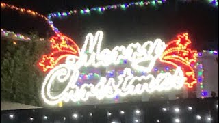 Christmas Lights Hãwera Taranaki New Zealand 🇳🇿 [upl. by Hgielra521]