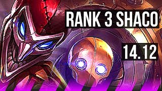 SHACO amp Jhin vs BLITZCRANK amp Ezreal SUP  Rank 3 Shaco 3315  JP Grandmaster  1412 [upl. by Cirred875]