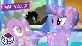 Best of Friendship Is Magic ✨ The Crystal Empire Part 1 amp 2  S3 FULL EPISODES  My Little Pony Kids [upl. by Maxine]