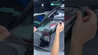 Xpeng M03 paint protection film construction site [upl. by Witty]