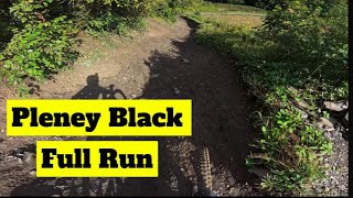 Best trail in morzine Pleney Black 2024 [upl. by Valorie]