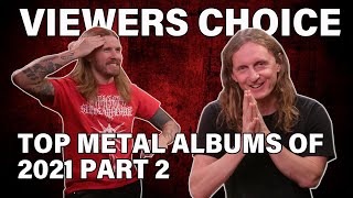 BangerTVs BEST METAL ALBUMS OF 2021 Viewers Vote PART TWO  Overkill Reviews [upl. by Ahsatak]