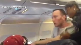 Caught on Tape Passenger Screams Bomb on Plane  Good Morning America  ABC News [upl. by Anij]