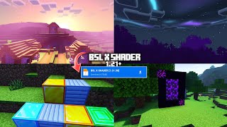 BSL Shaders Minecraft Pe 121  Best Pc Shader For Minecraft Pe  Game Load [upl. by Aznaed738]