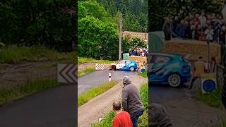 Rallye du Forez 2024 gros freinage [upl. by Ecinna]