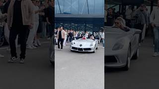 Mercedes SLR Stirling Moss for the FIRST TIME In Sweden carspotting mercedes mercedesslr [upl. by Azenav]