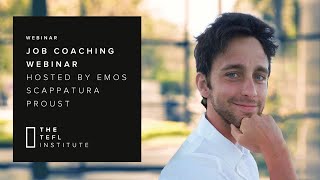 Job Coaching Webinar with Emos [upl. by Pren]