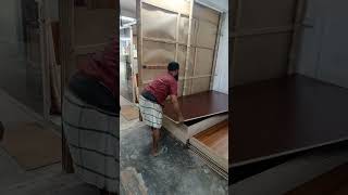 Board unload process  Dhaka Furniture Bazar boradunload melamineboard [upl. by Kermit244]