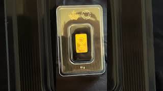 10 gram Royal Canadian Mint gold bar [upl. by Laise]