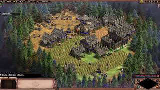 1v1 LUDACRIS FOREST NOTHING MAP  Age of Empires 2 Definitive Edition [upl. by Nailuj]