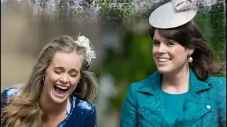 Cressida Bonas Harrys exgirlfriend breaks her silence as Princess Eugenie supports Prince William [upl. by Lussi118]