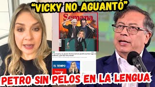 Vicky Dávila quotse retiróquot con Semana y Petro se vuelve viral con esto Mr Carvajalino [upl. by Etteniotnna]