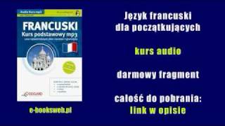 Język francuski dla początkujących  kurs audio [upl. by Owiat]