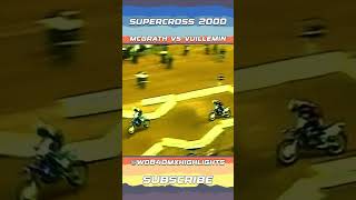 Jeremy Mcgrath vs David Vuillemin Supercross 2000 [upl. by Yengac]