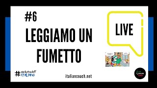 6 Leggiamo un fumetto comic  Topolino e il condominio dei fantasmi  Learn Italian [upl. by Neely337]