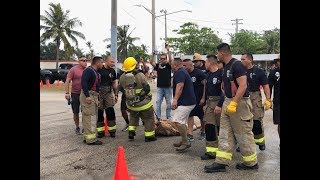 Firefighter Muster Competition puts skills endurance teamwork to the test [upl. by Yellas]